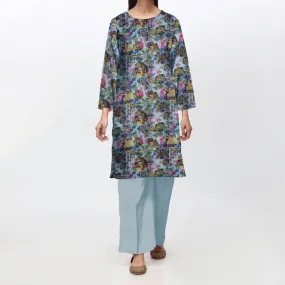 1PC- Unstitched Digital Printed Lawn Shirt PS4644