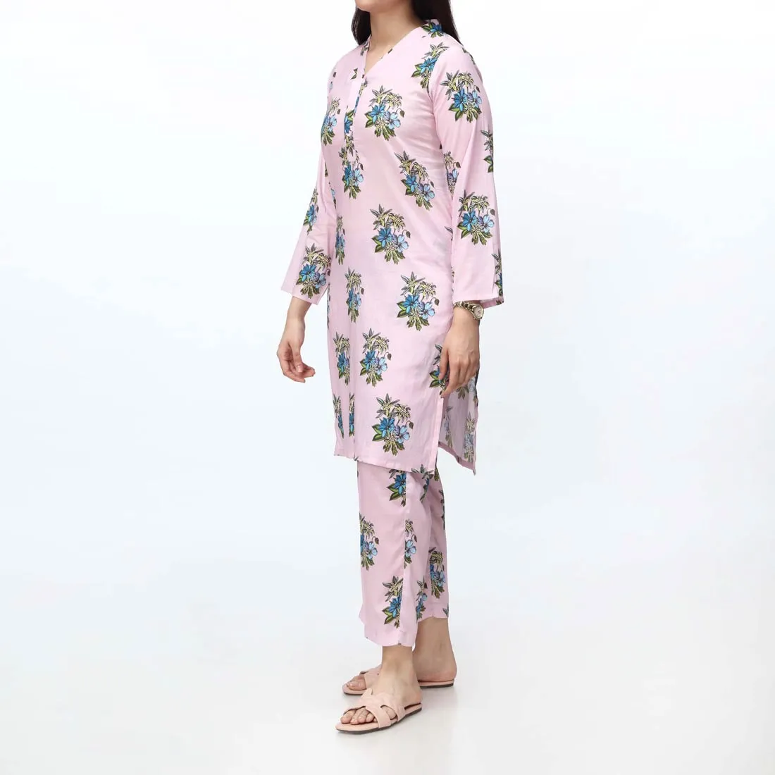 2PC - Unstitched Digital Printed Lawn Suit PS4810