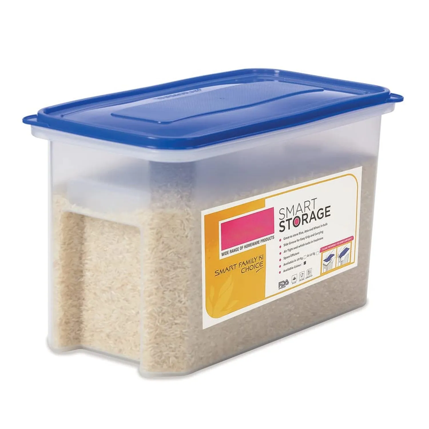3173 Modular Transparent Airtight Food Storage Container - 10 LTR