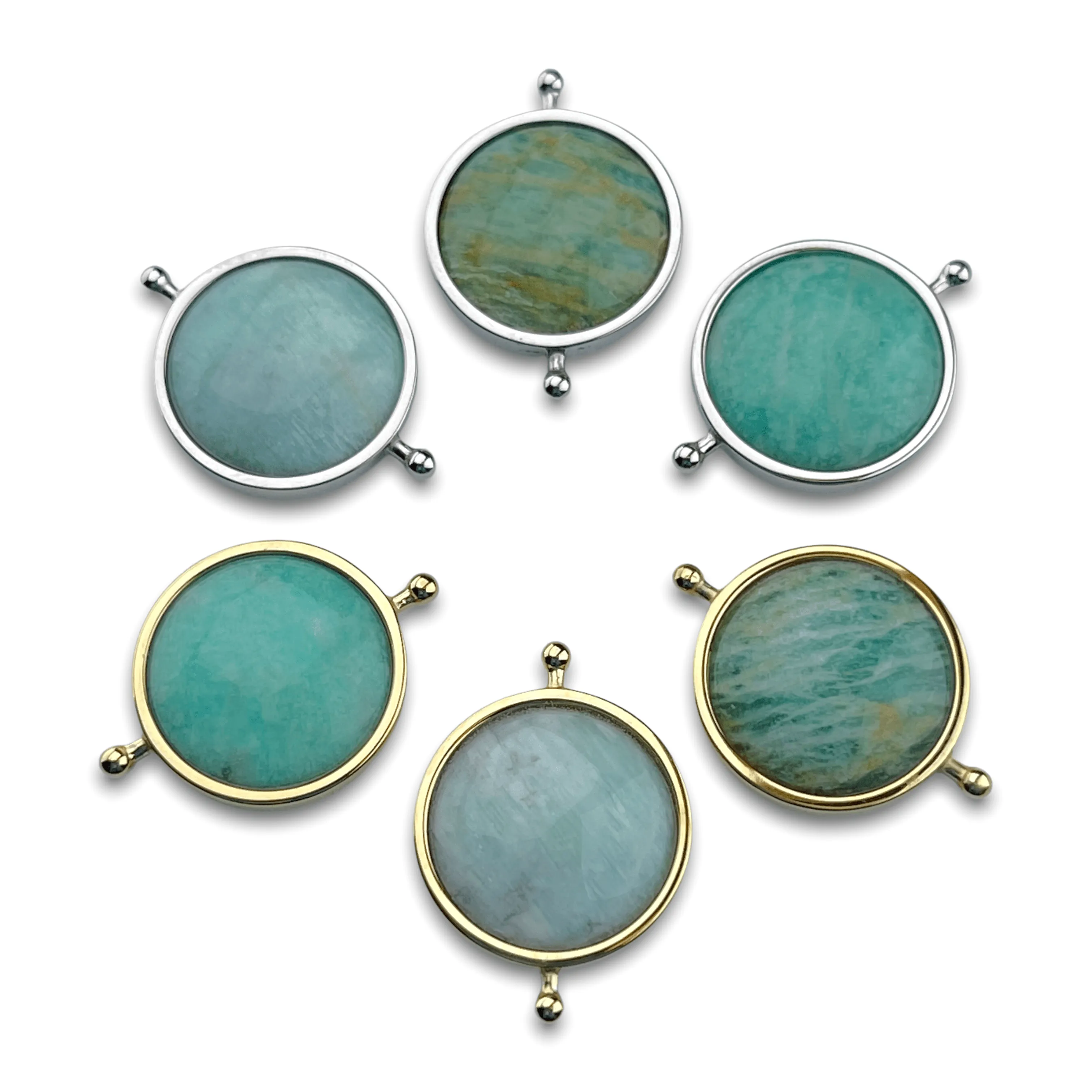 Amazonite Round Crystal Element