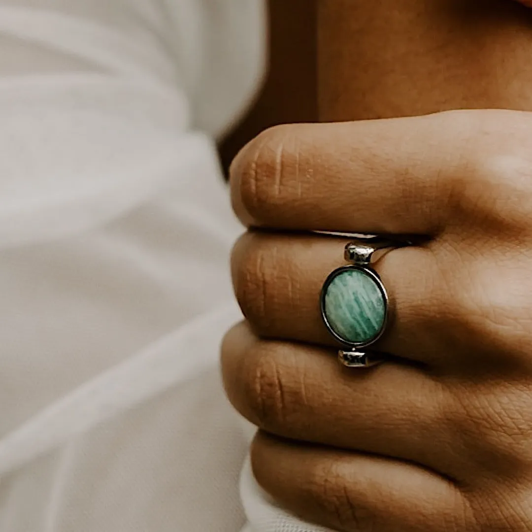 Amazonite Round Crystal Element