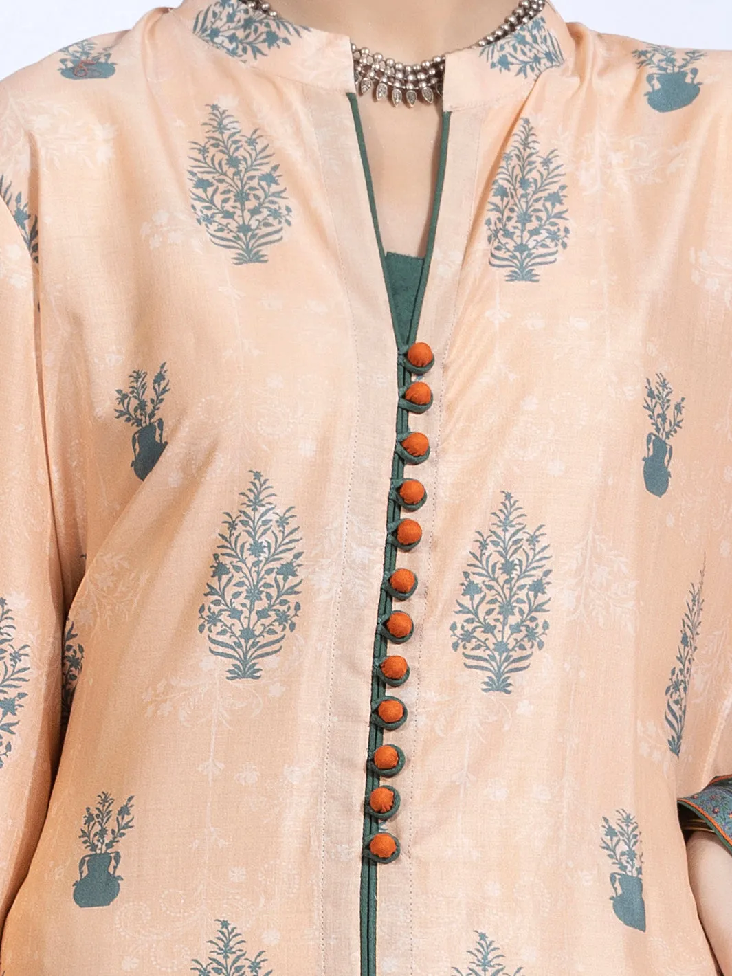 Beige Lawn 2 Piece Unstitched - ALP-2PS-1321