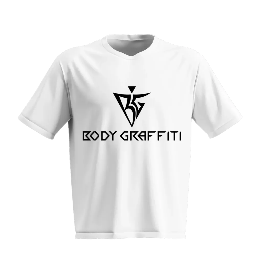 BG "Signature" White B-Shirt