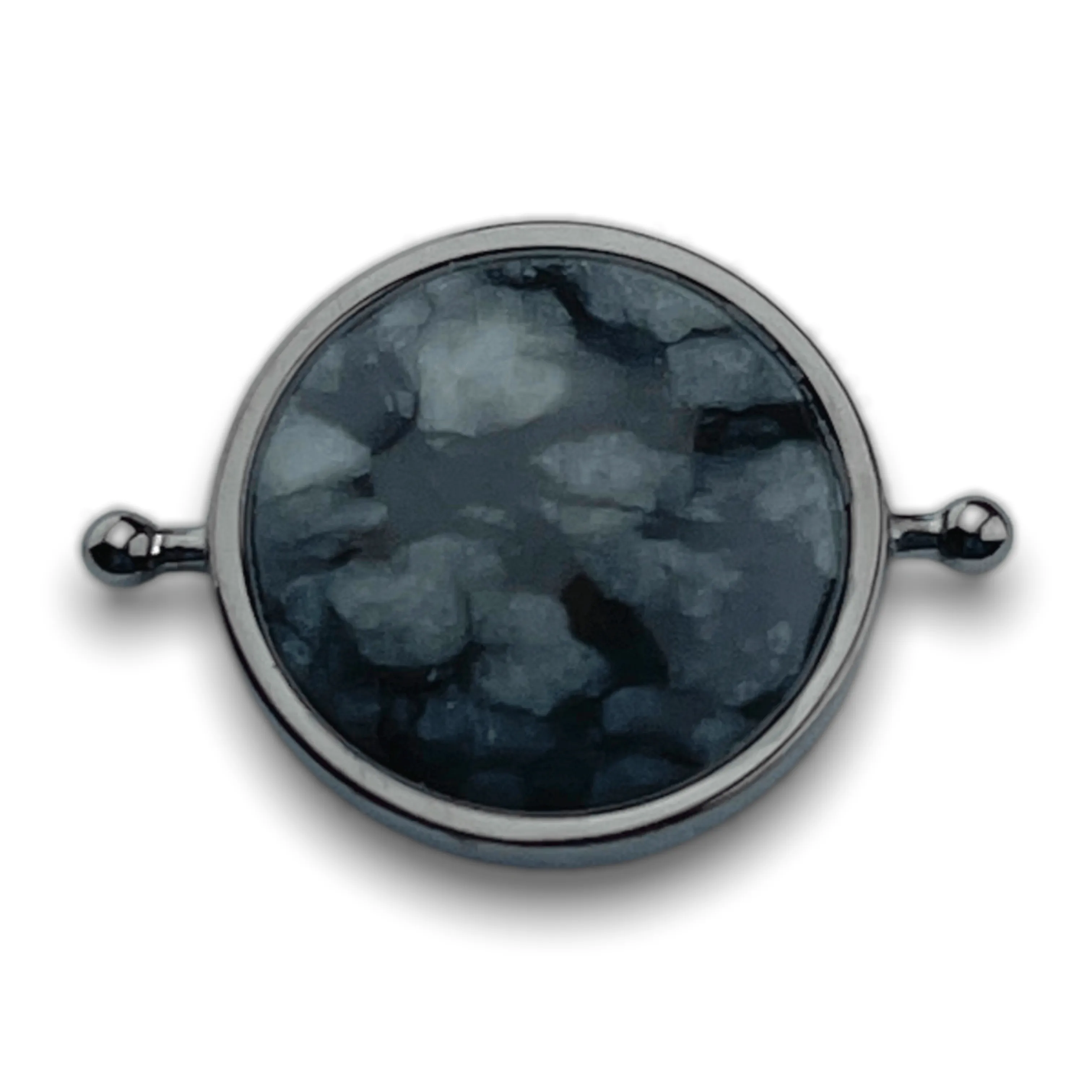 Black Picasso Round Crystal Element