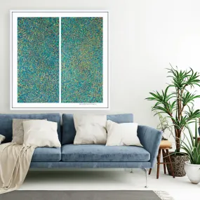 [blue scales][limited edition print by seth b minkin]