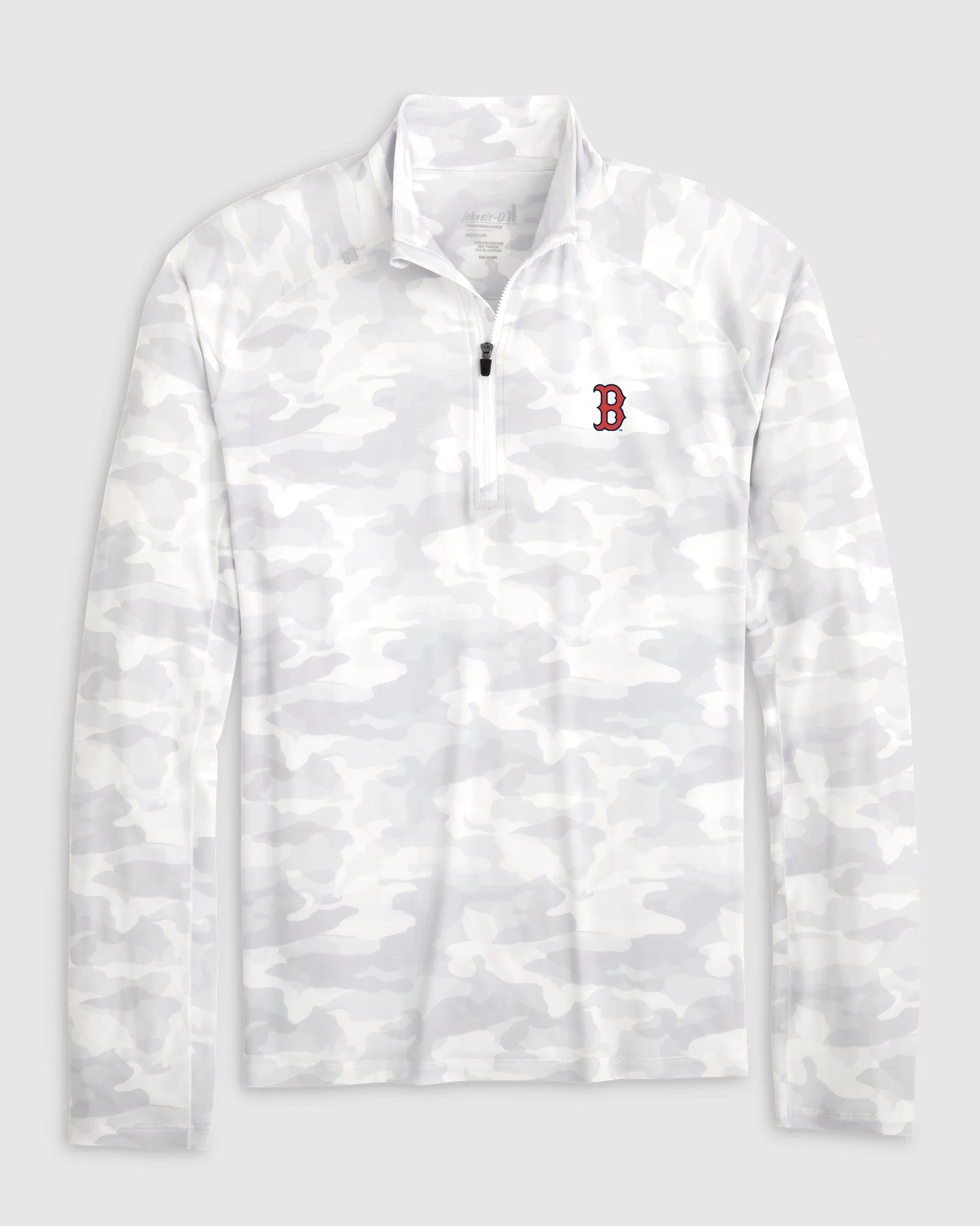 Boston Red Sox Galloway Camo Performance 1/4 Zip