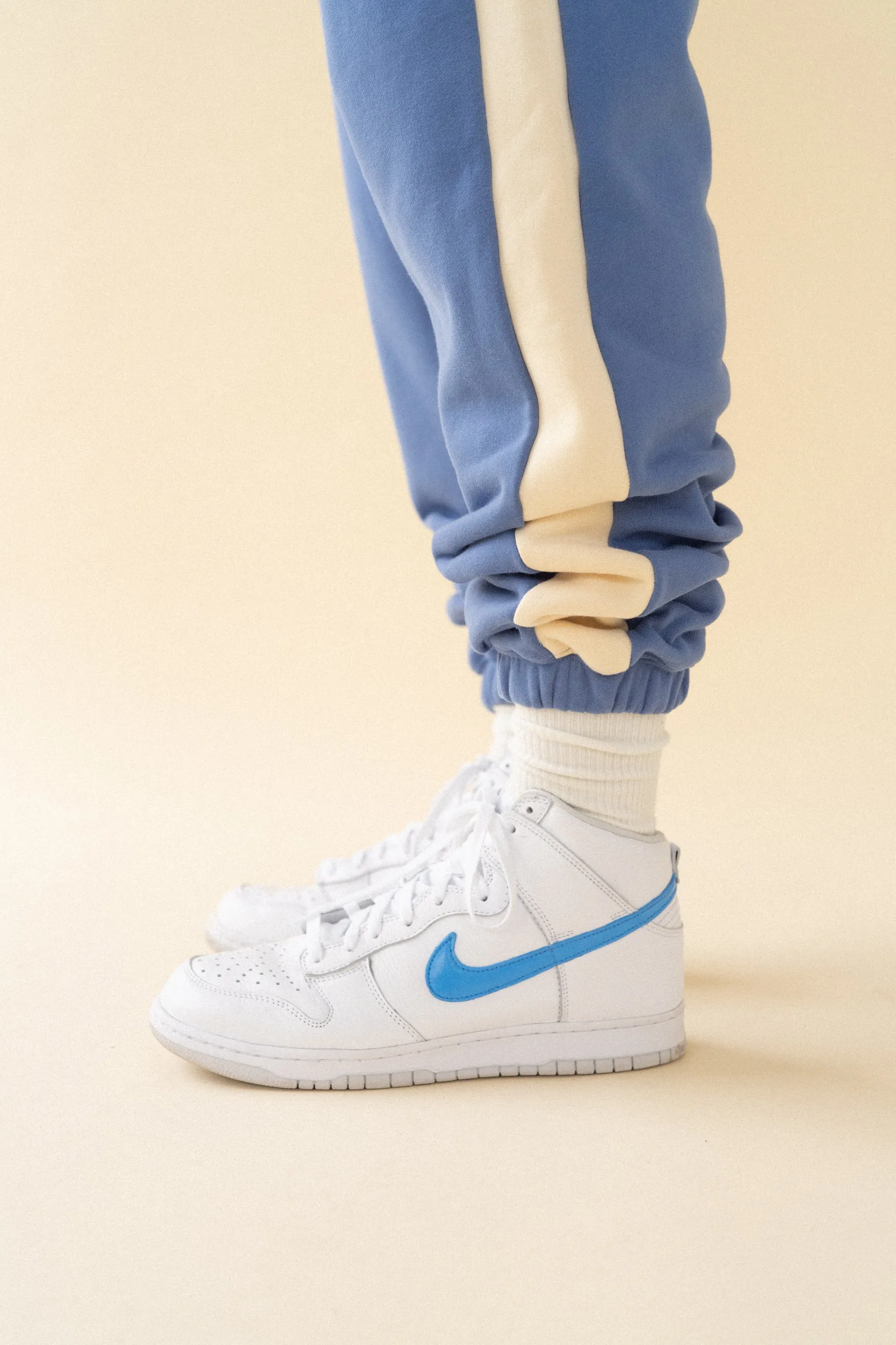 bound 'Carolina Blue' Stripe Joggers