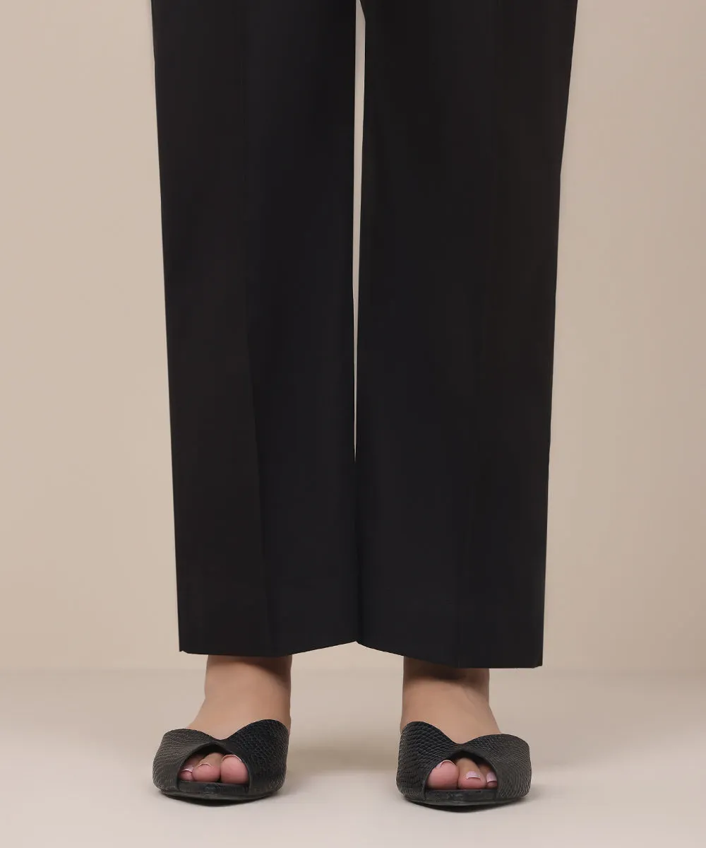 Cambric Straight Pants