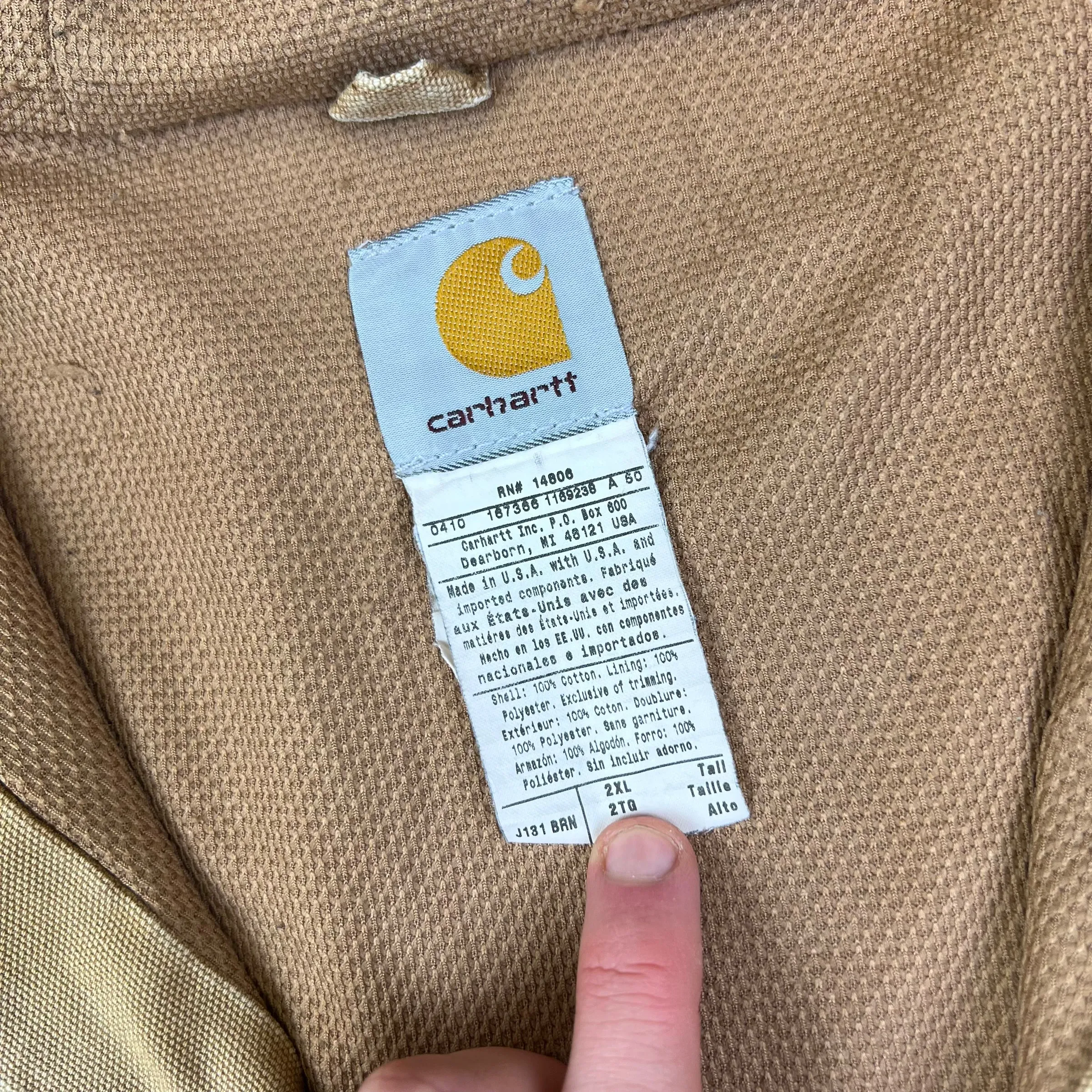 Carhartt Beige Active Jacket
