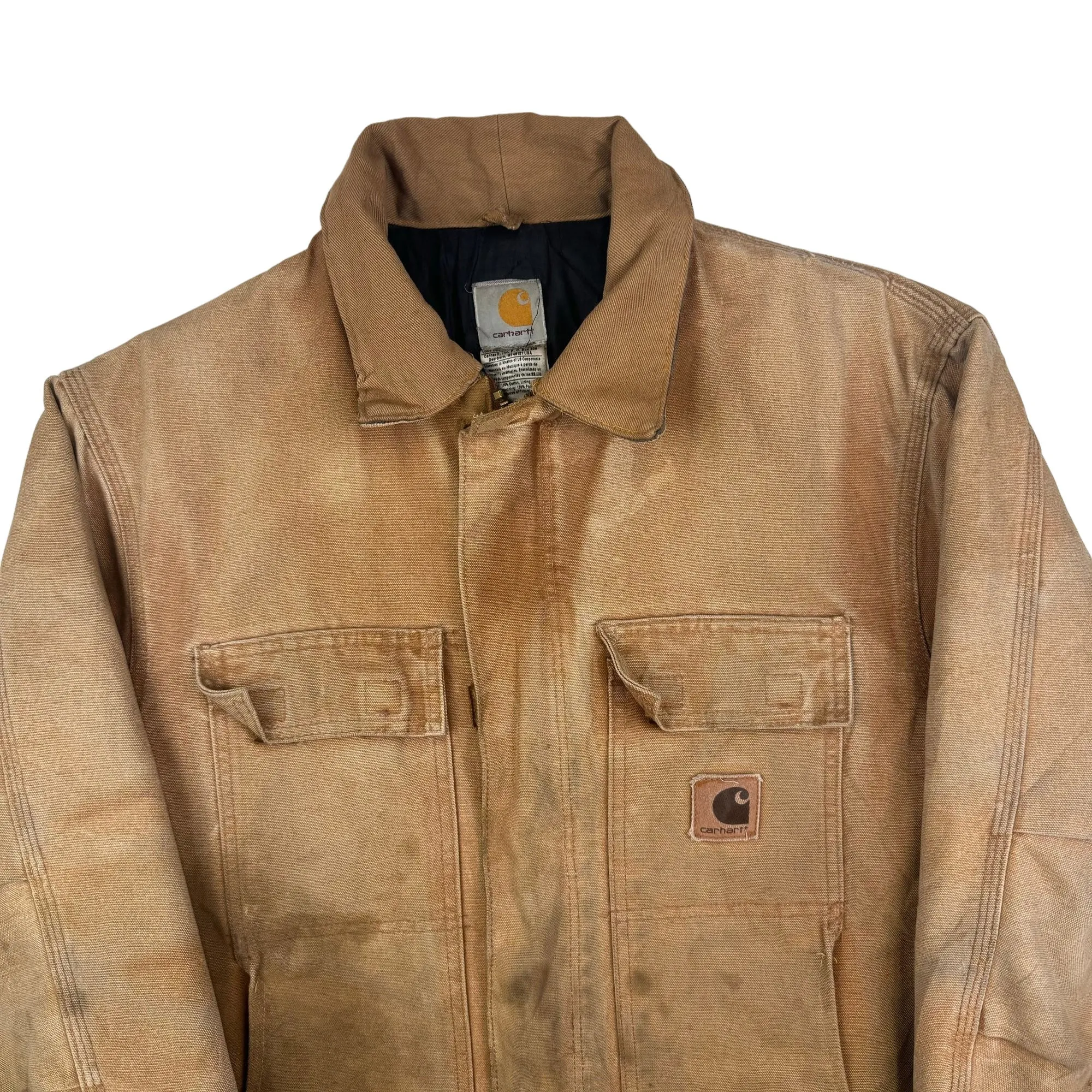 Carhartt Canvas Workwear Duck Jacket Beige C26 BRN