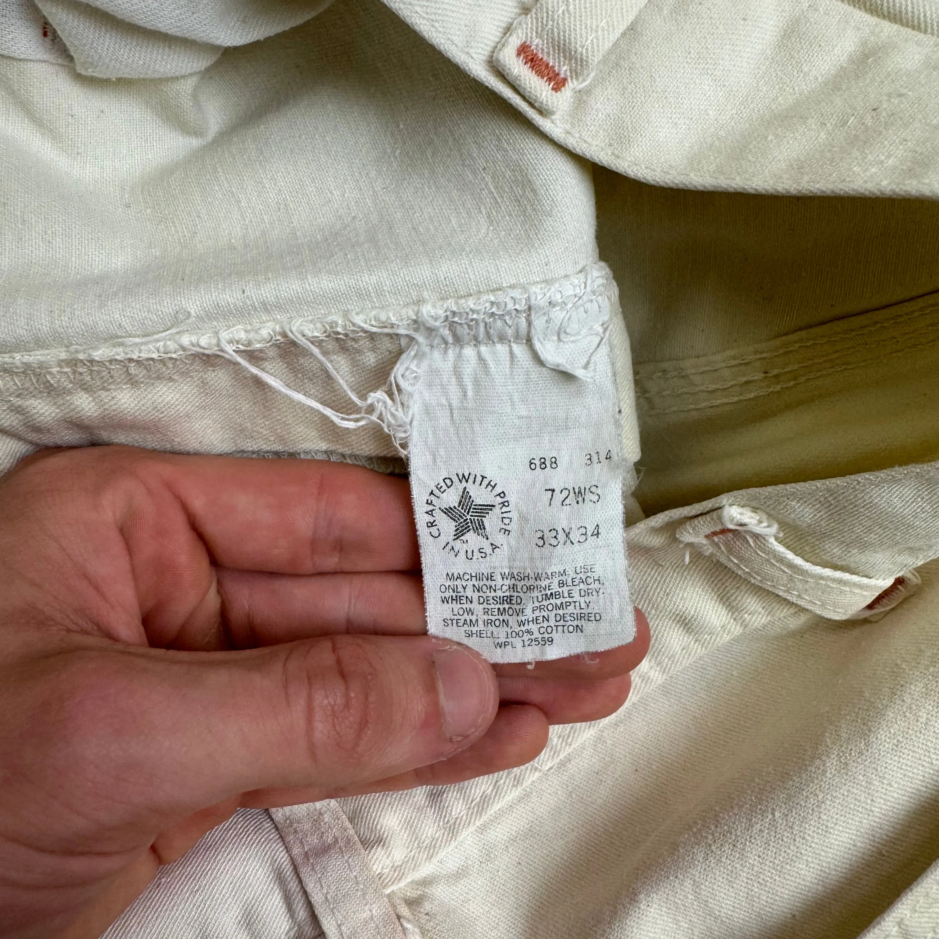 Carhartt Carpenter Workwear Shorts Cream
