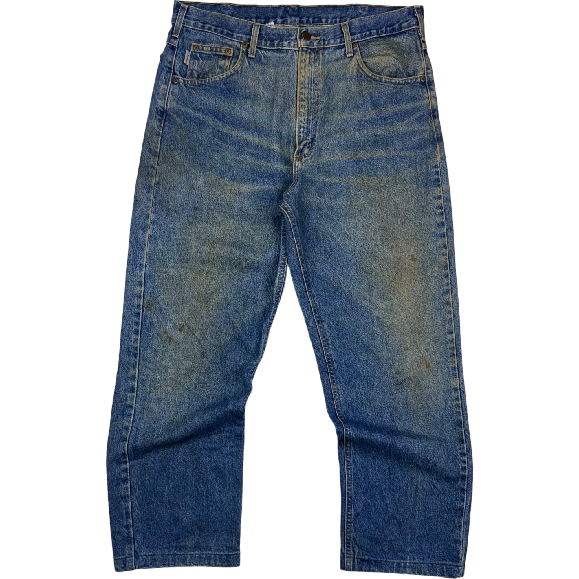 Carhartt Relaxed Fit Blue Denim Jeans Blue