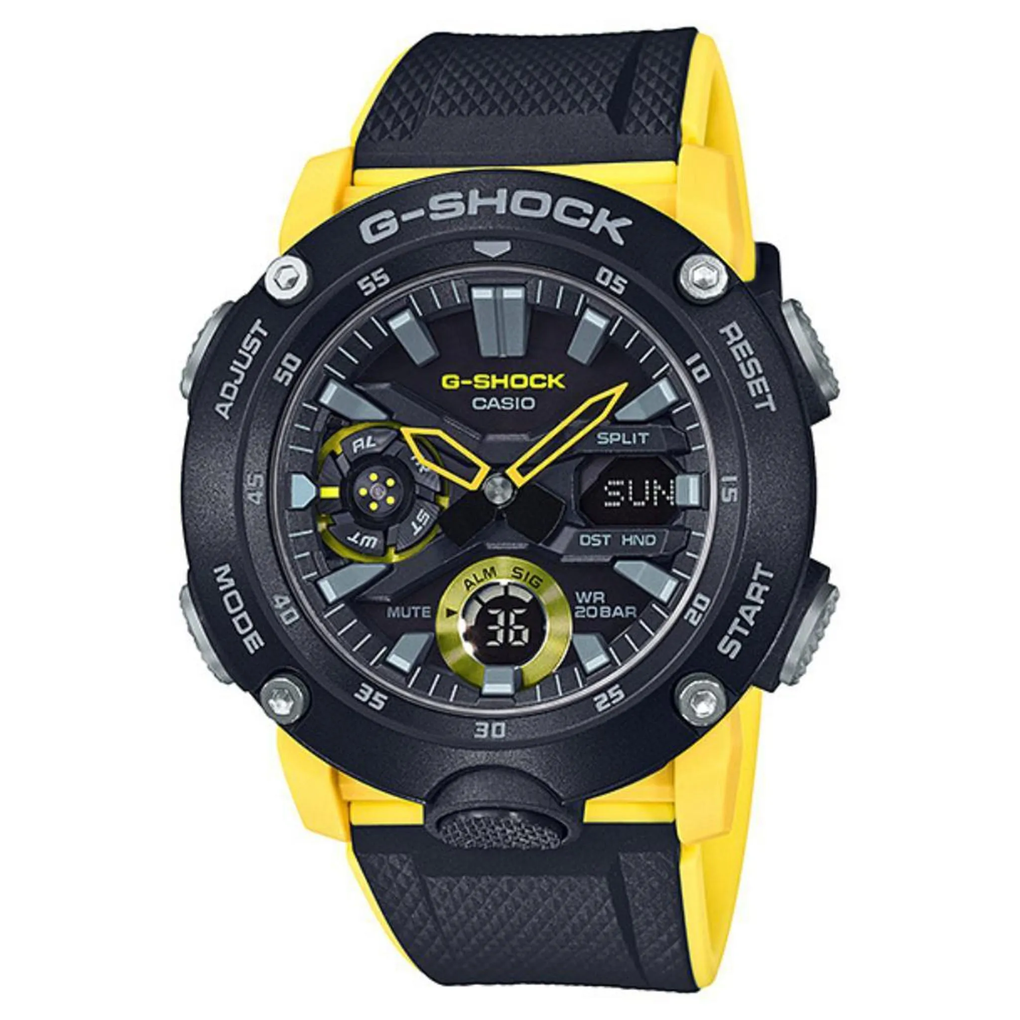 Casio G-SHOCK Carbon Core Guard Men's Watch - GA2000-1A9