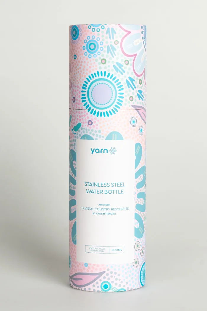 Coastal Country Resources Vacuum Insulated Double Walled Stainless Steel Water Bottle