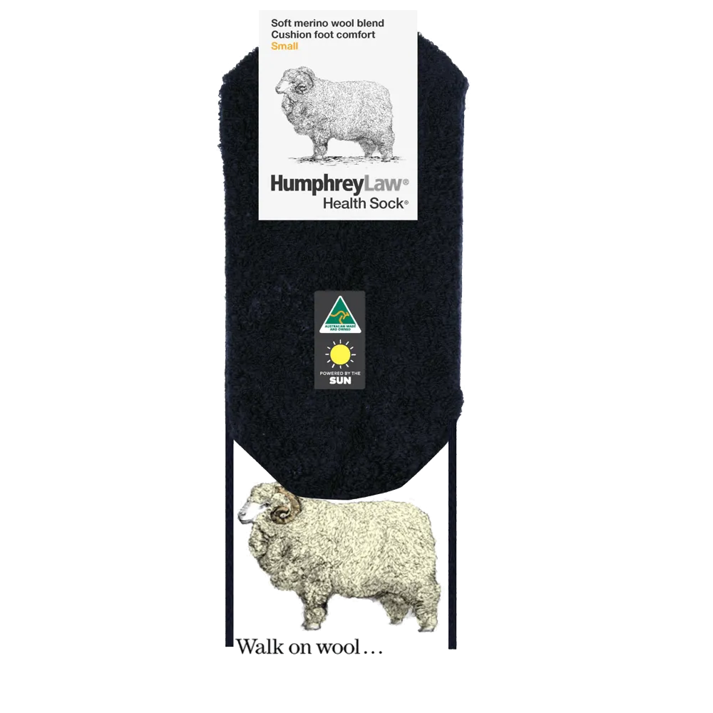 Cushion Foot Health Socks-70% Wool