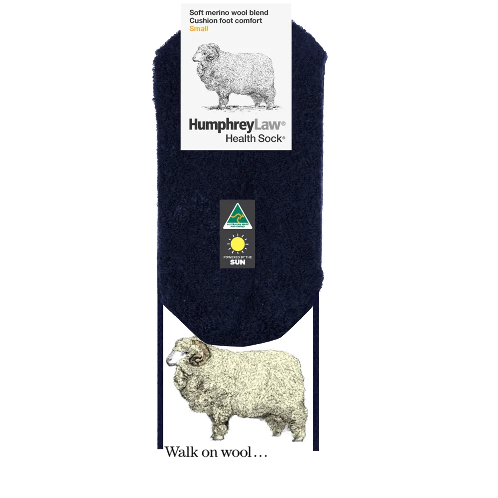 Cushion Foot Health Socks-70% Wool