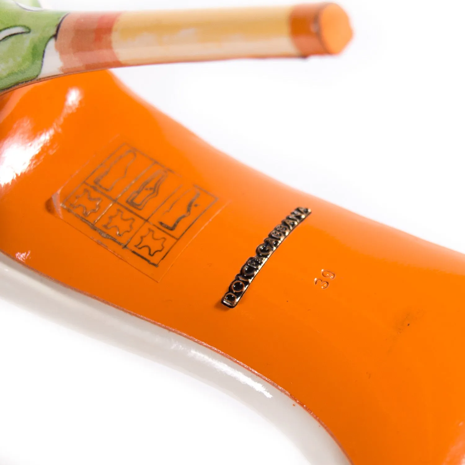 Dolce&Gabbana Keira Majolica Print Sandals