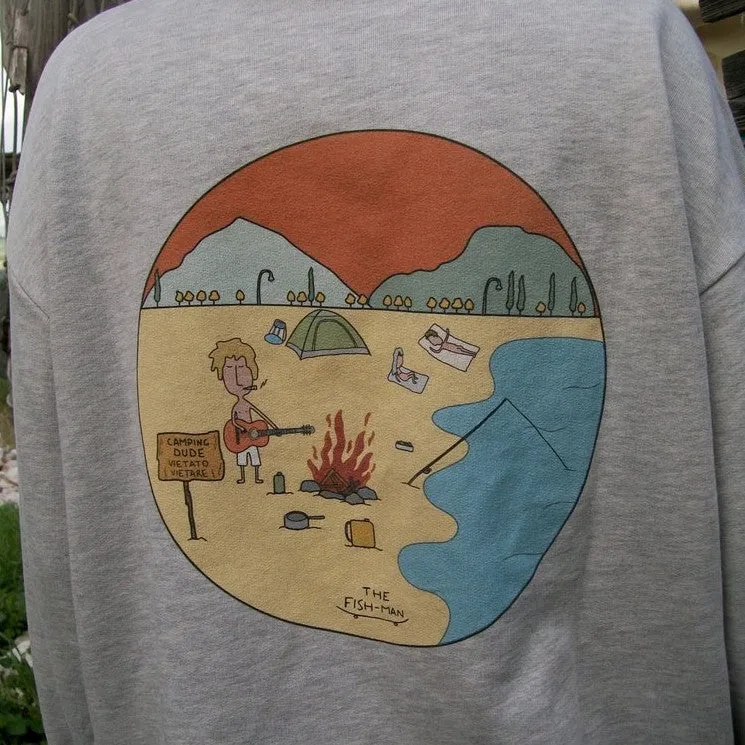 Felpa THE FISHMAN - Codice Morse