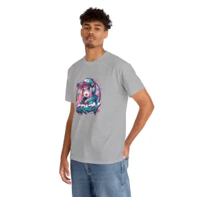 Graffiti Anime Girls Unisex Heavy Cotton Tee