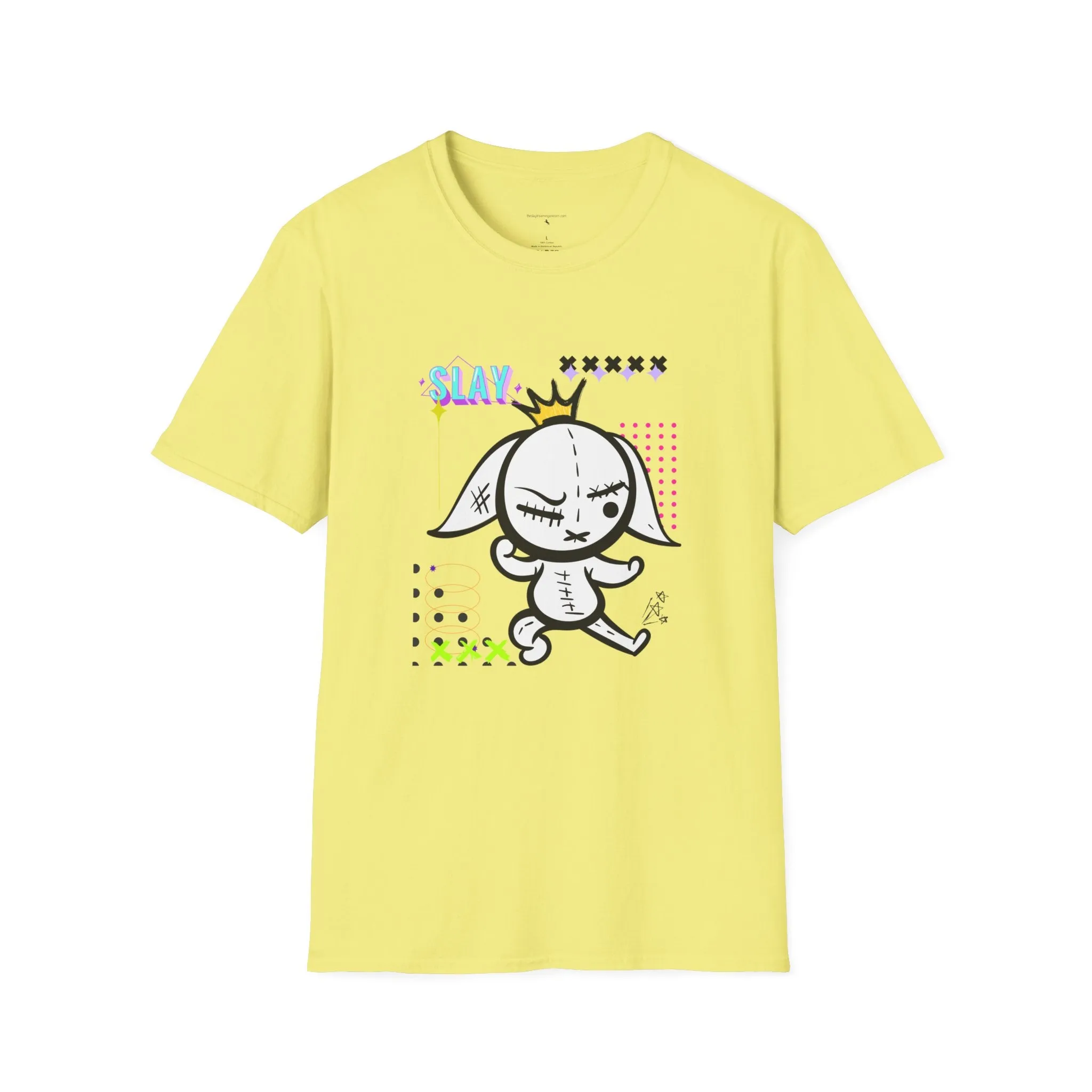 Graffiti bunny Slay  Unisex Softstyle T-Shirt