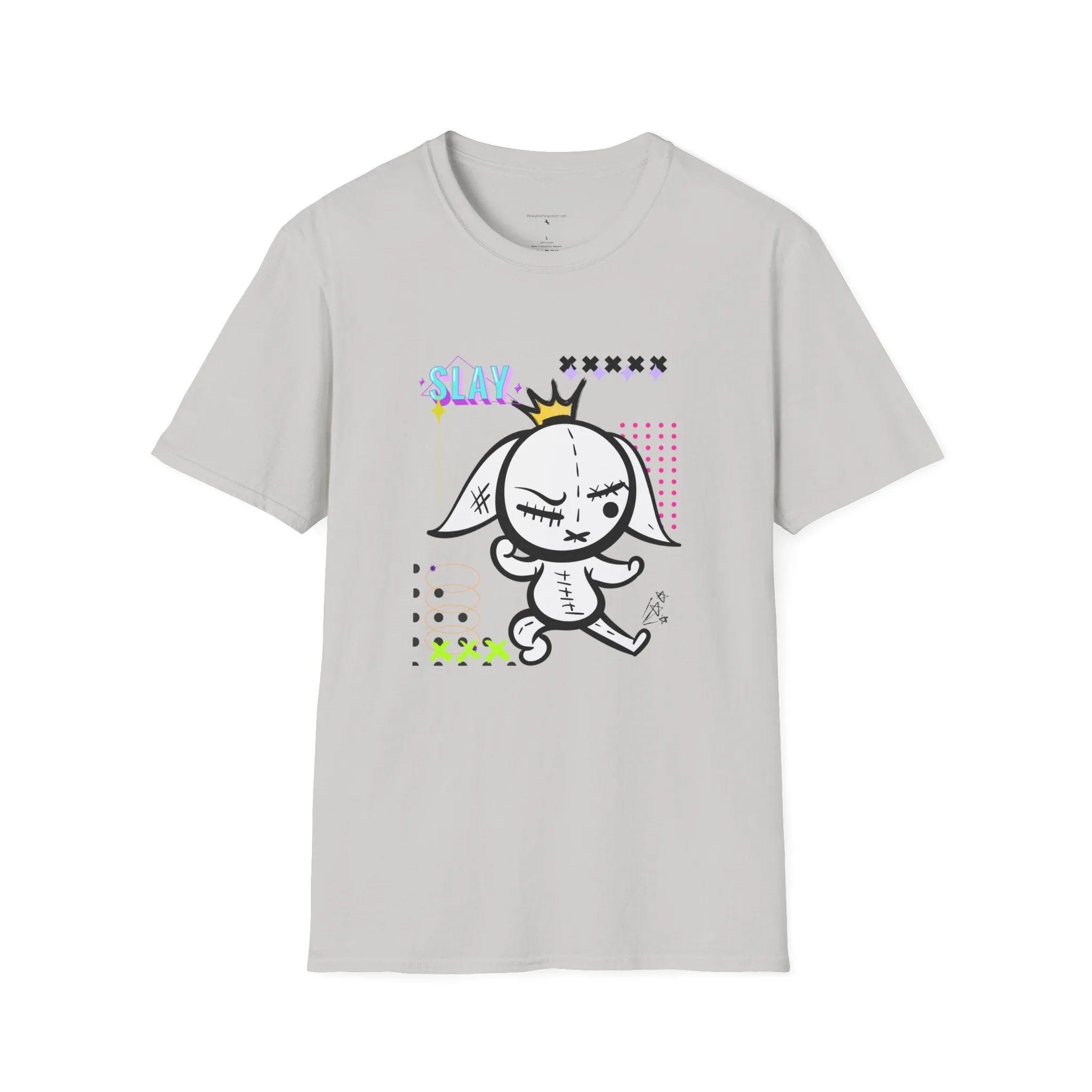 Graffiti bunny Slay  Unisex Softstyle T-Shirt
