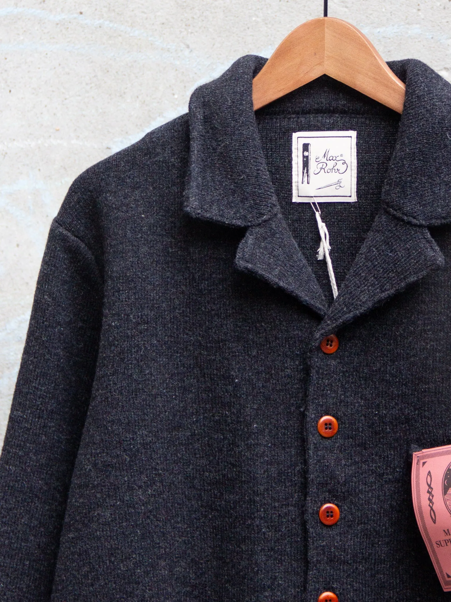 GRP x Max Rohr, Short Jacket A, Charcoal