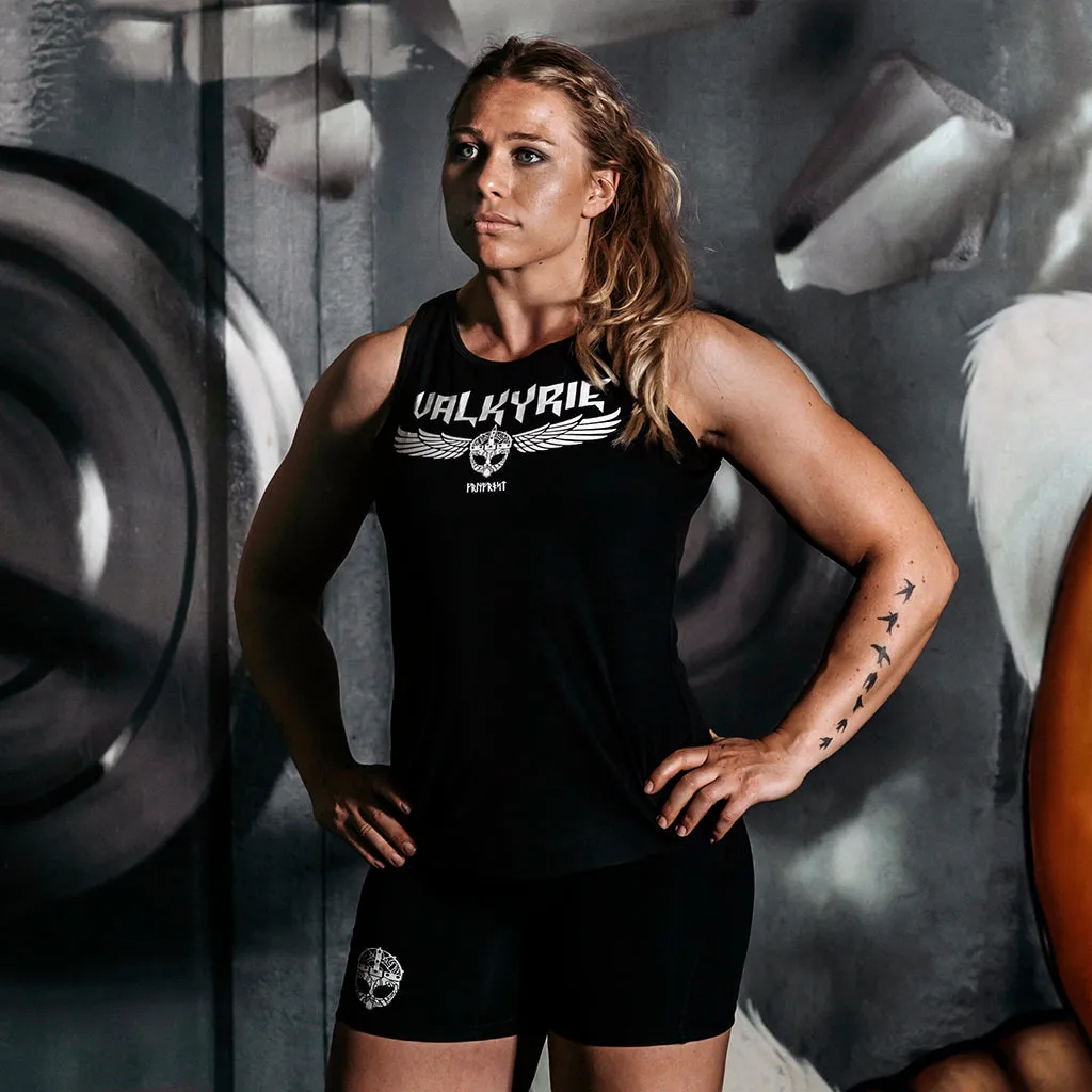 Gym Racerback Vest, Valkyrie, Black
