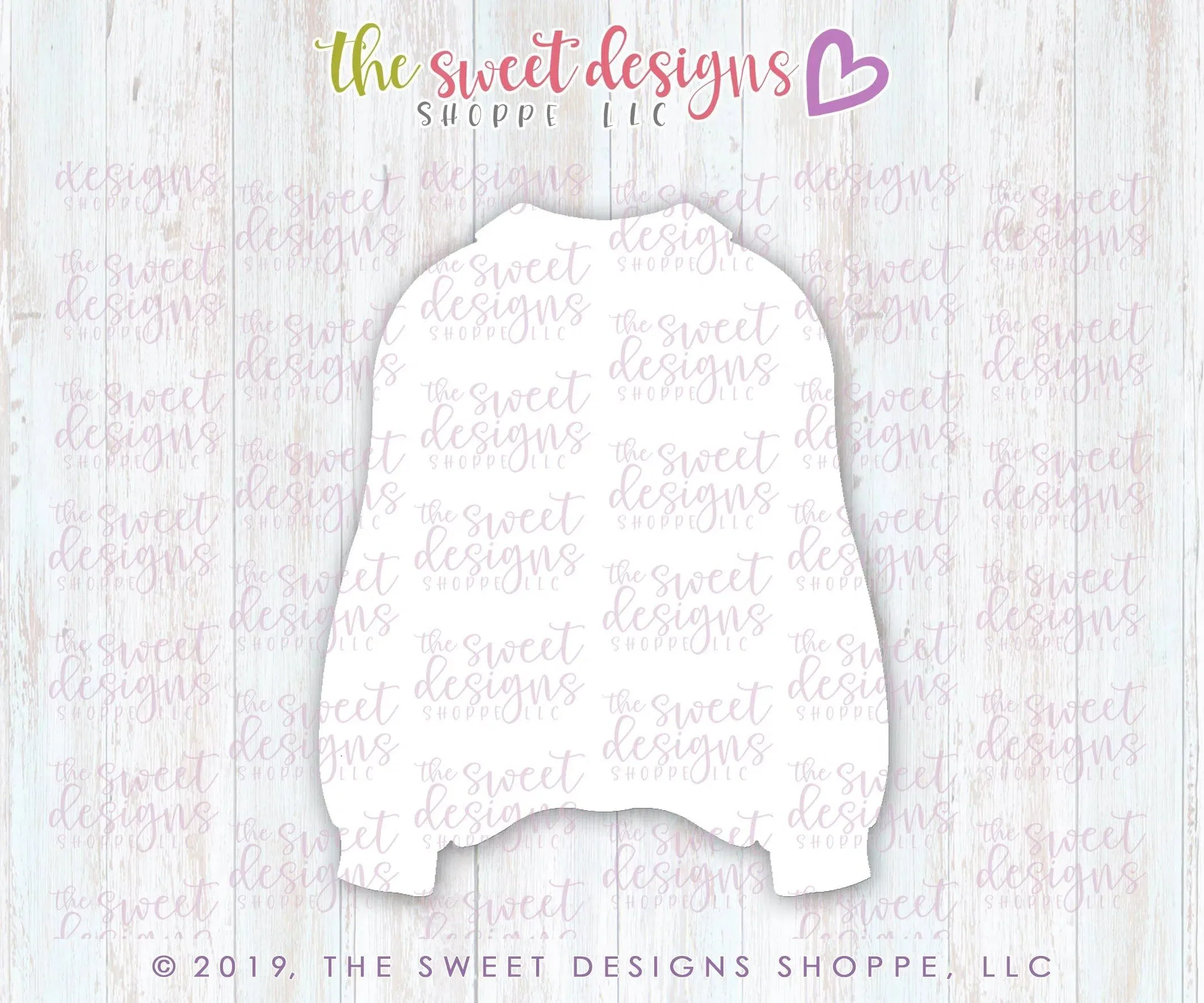 Knit Sweatshirt- Cookie Cutter