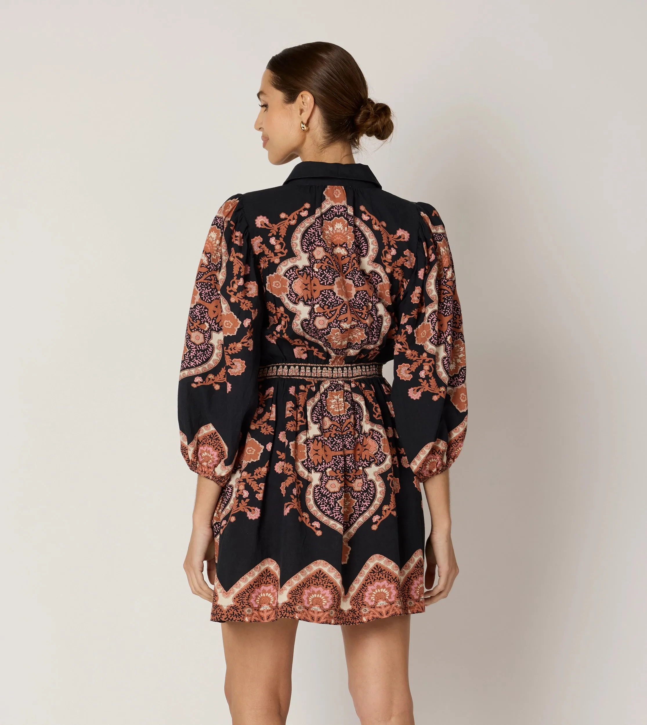 Leigh Mini Dress | Dark Lagos