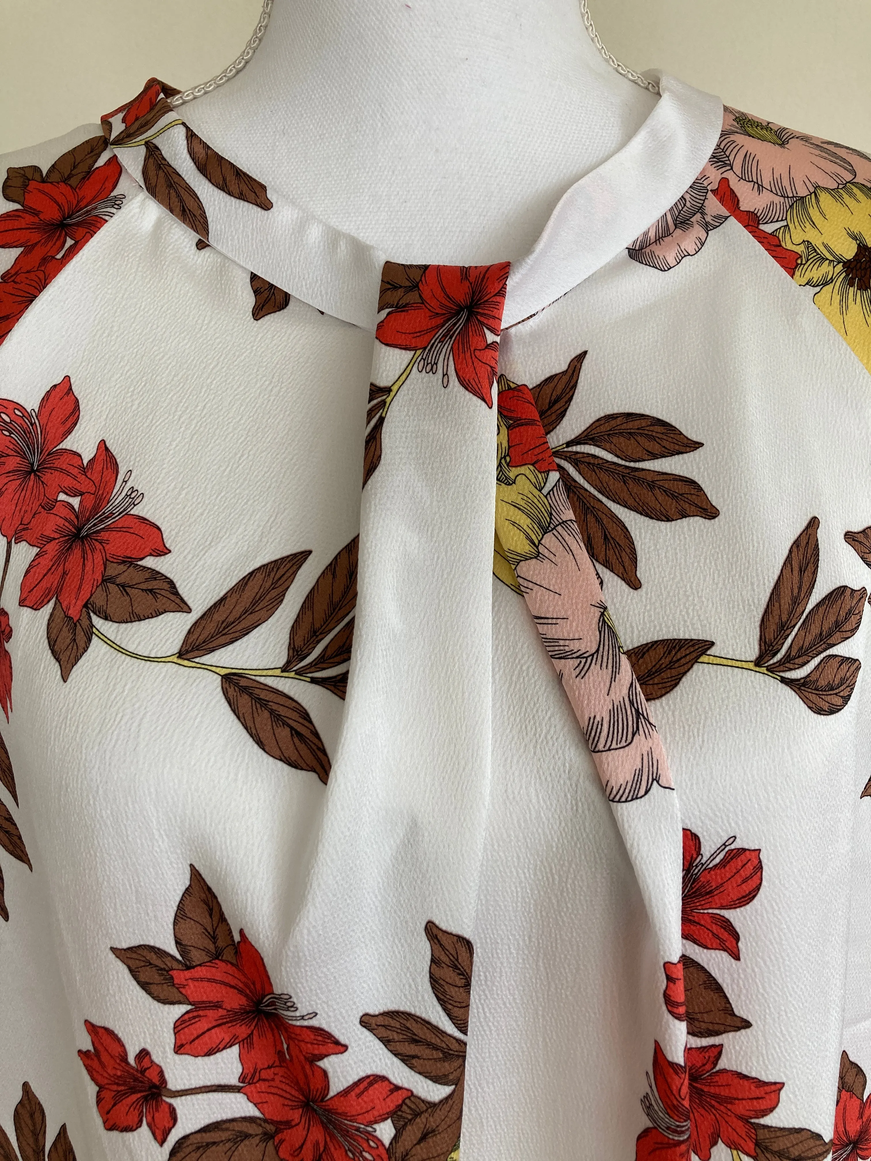 Liz Claiborne Fall Print Top, 3X