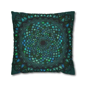 Mandala Art Square Pillowcase - Handmade Design