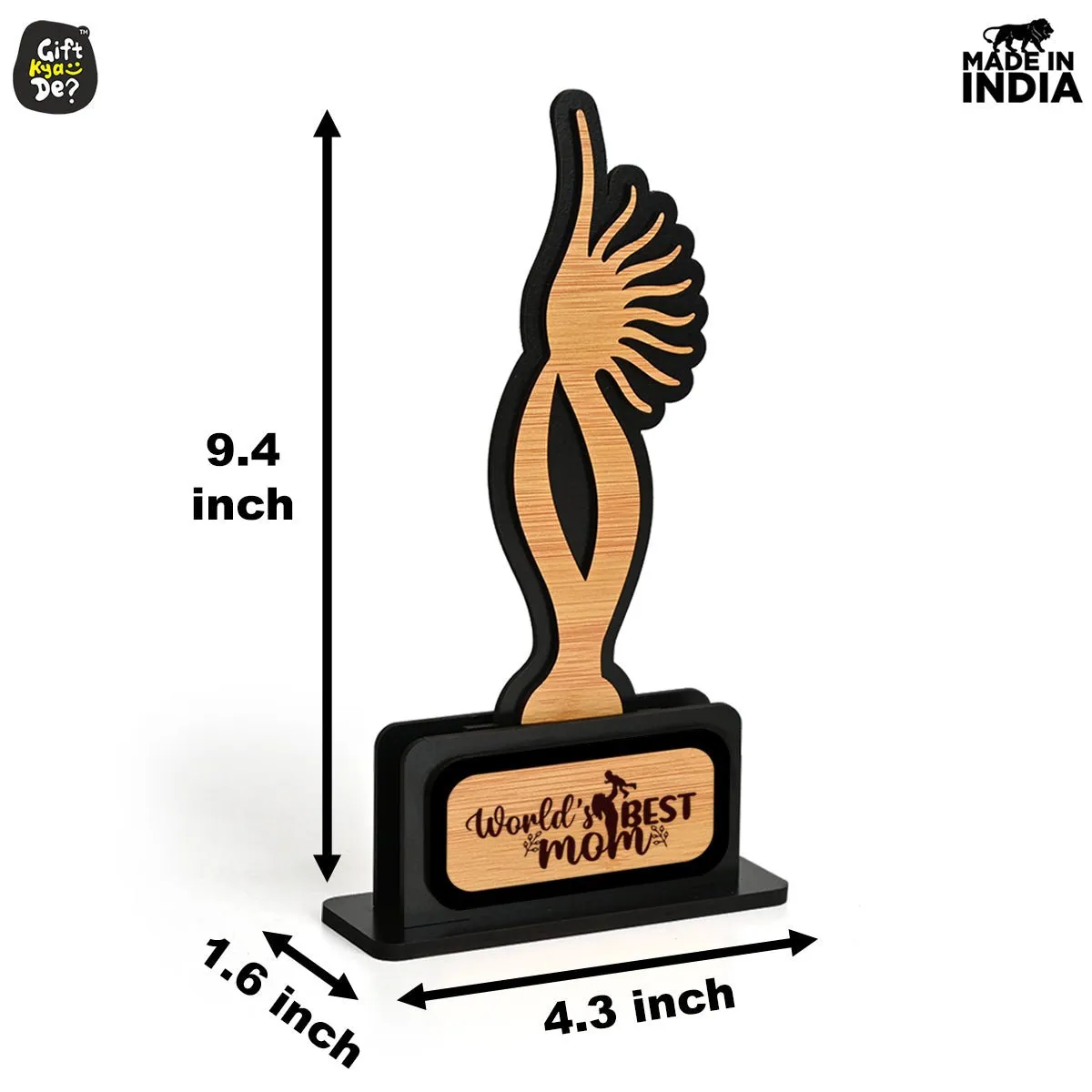 Memento Awards and Trophy for All, Easy Print & Sticker Paste Your Matter, Eco Friendly Gifts