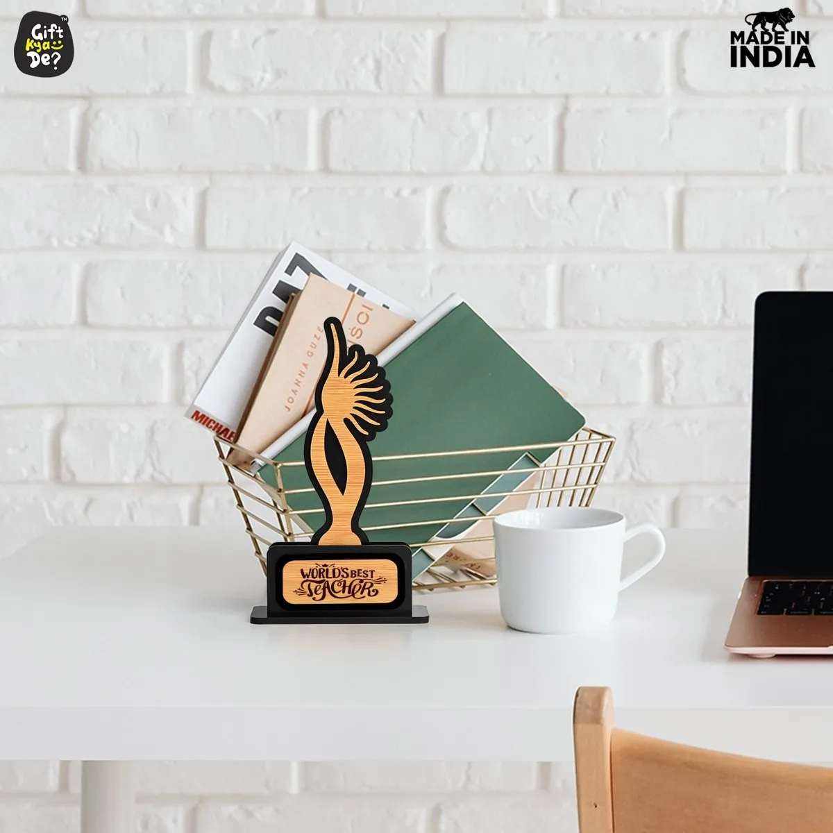 Memento Awards and Trophy for All, Easy Print & Sticker Paste Your Matter, Eco Friendly Gifts