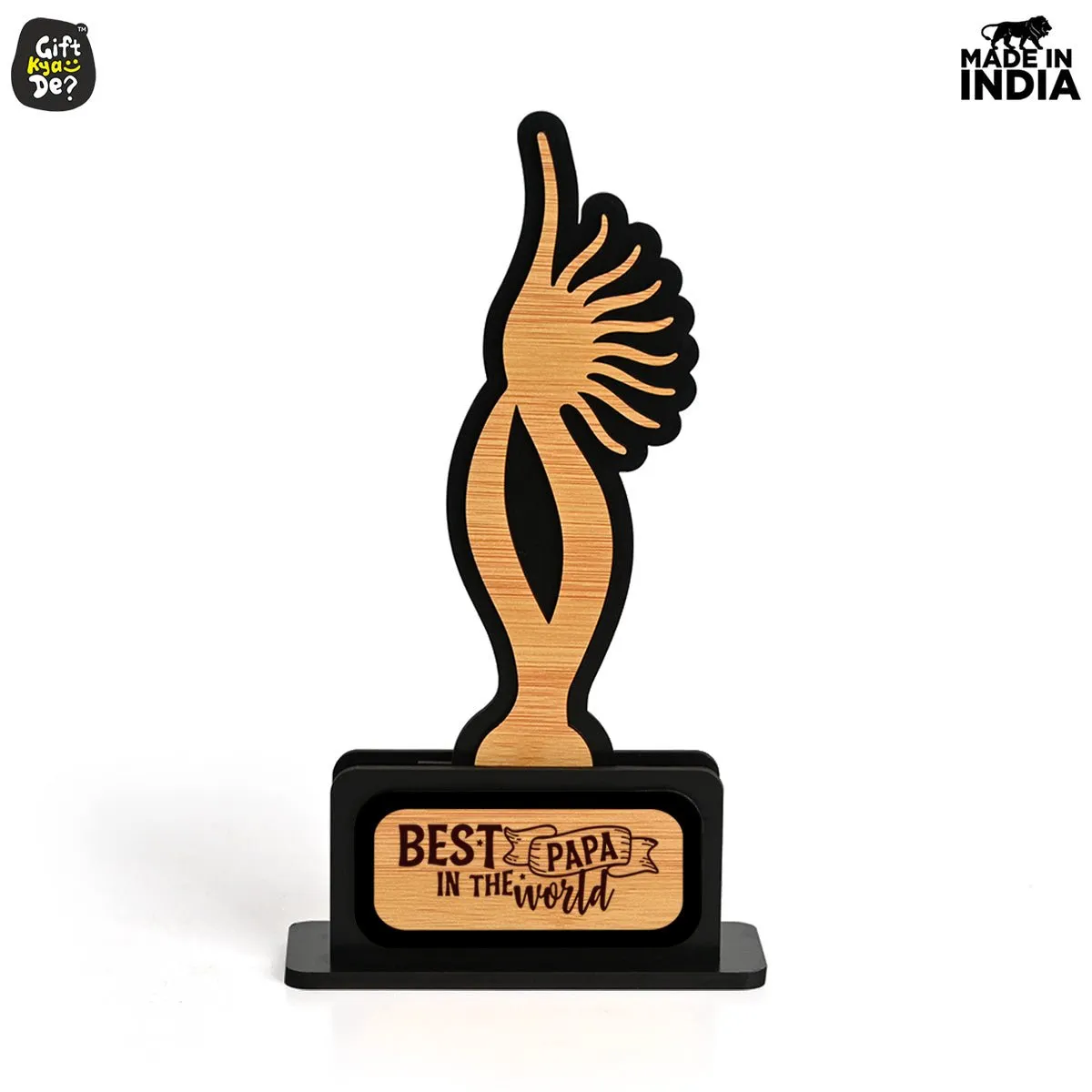 Memento Awards and Trophy for All, Easy Print & Sticker Paste Your Matter, Eco Friendly Gifts