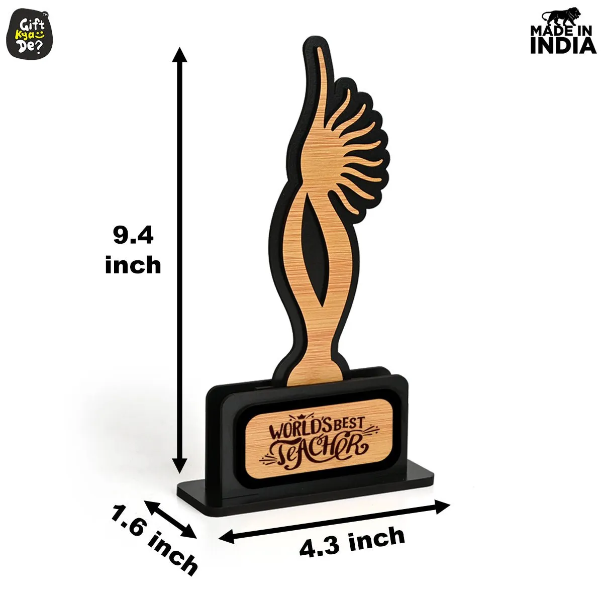 Memento Awards and Trophy for All, Easy Print & Sticker Paste Your Matter, Eco Friendly Gifts