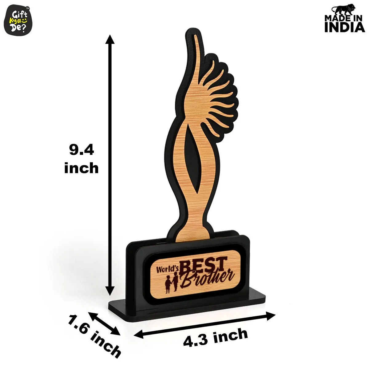 Memento Awards and Trophy for All, Easy Print & Sticker Paste Your Matter, Eco Friendly Gifts