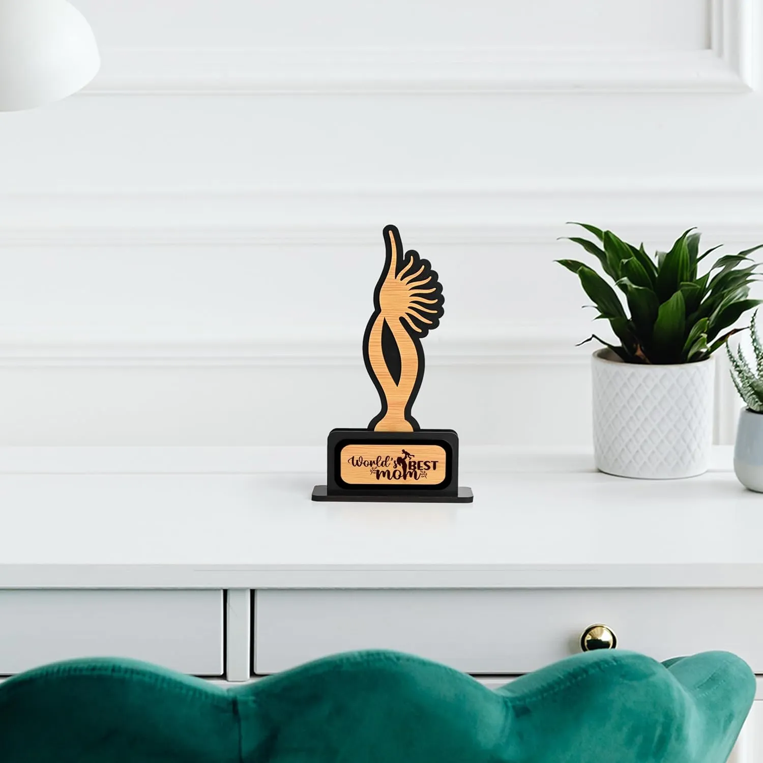 Memento Awards and Trophy for All, Easy Print & Sticker Paste Your Matter, Eco Friendly Gifts