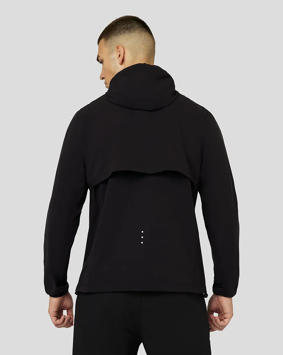 Men's Active Lightweight Zip Through Jacket - Black