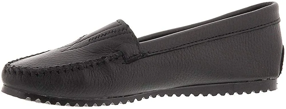 Minnetonka Women's Deerskin Gore Front Moccasin