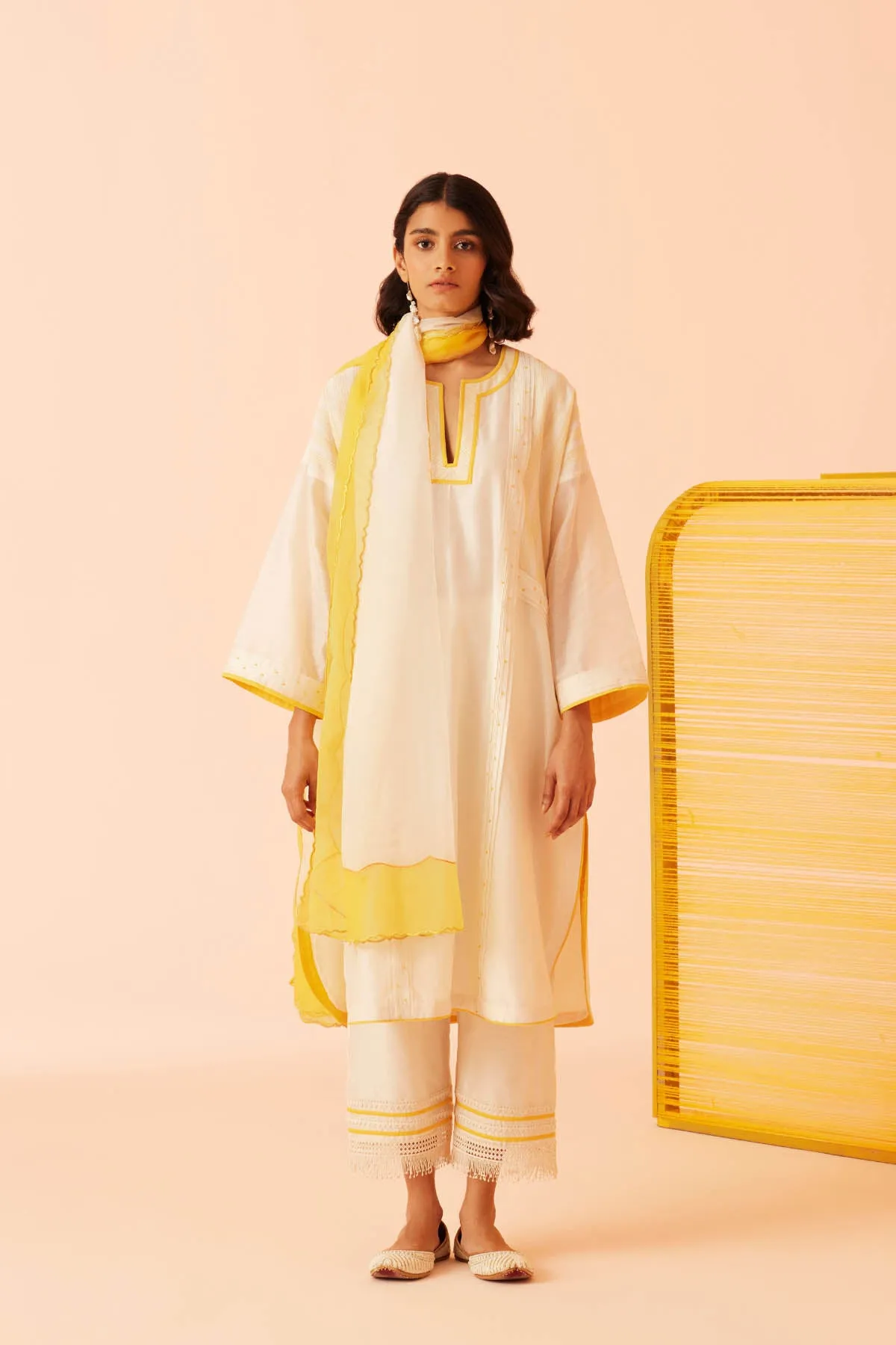 Morning Dreams Panelled Kurta Set