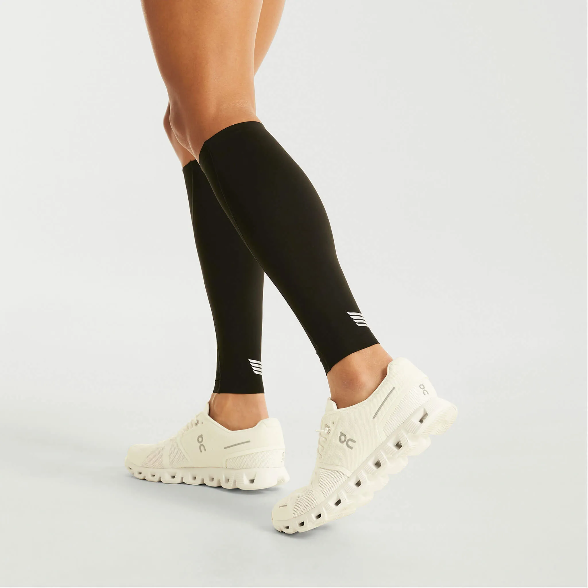 Pressio | Unisex EQ Compression Calf Guards - Black