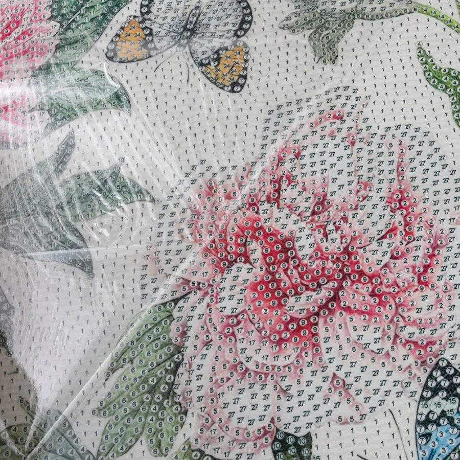 "Floral" Crystal Art MDF Tray - 35cm x 25cm