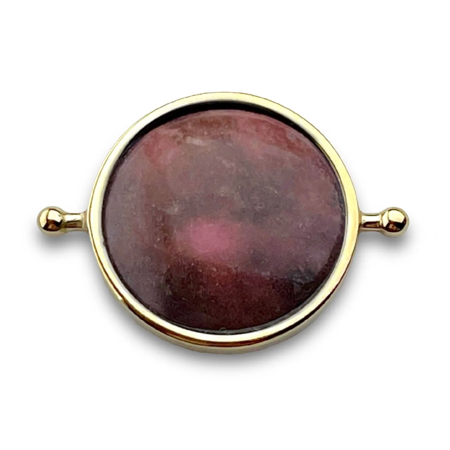 Rhodonite Round Crystal Element