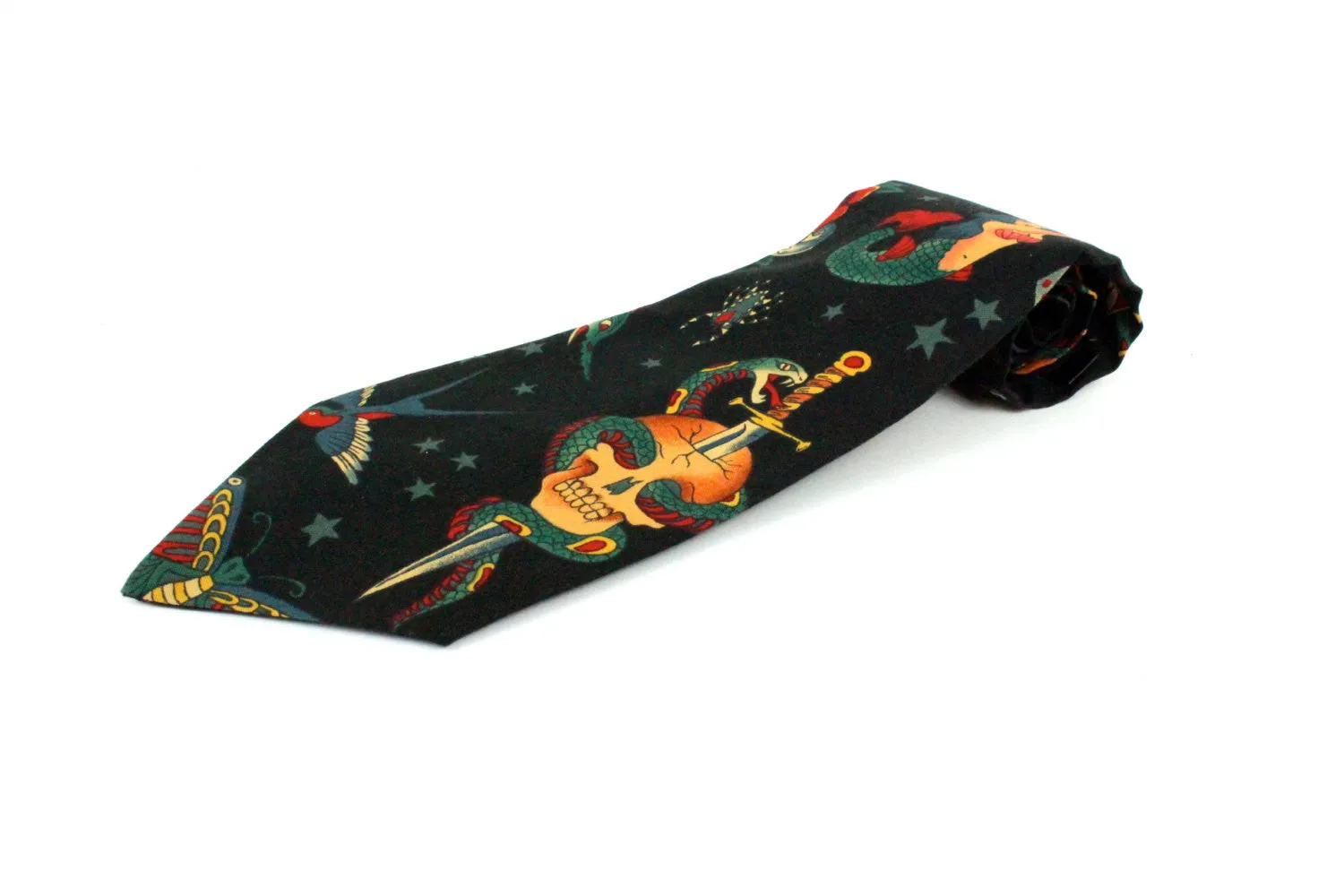 Rockabilly Tattoo Art Men's Tie #T-T525
