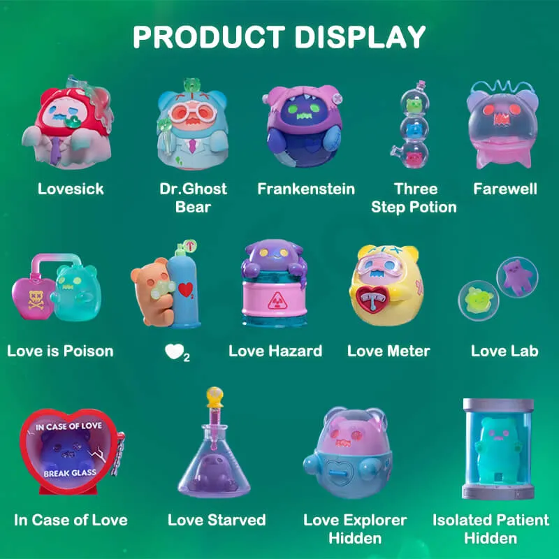 Shinwoo Baby Ghost Bear Lovesick Lab Blind Box