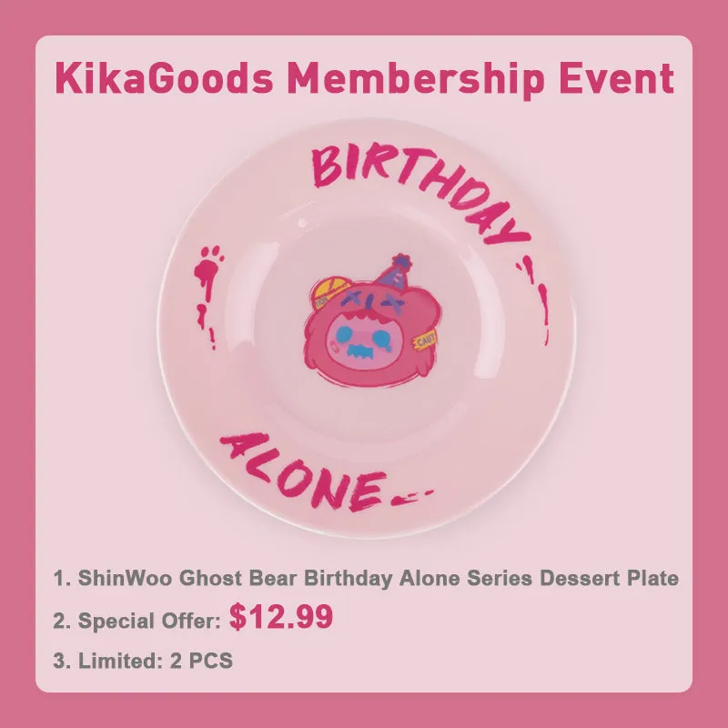 ShinWoo Ghost Bear Birthday Alone Series Blind Box