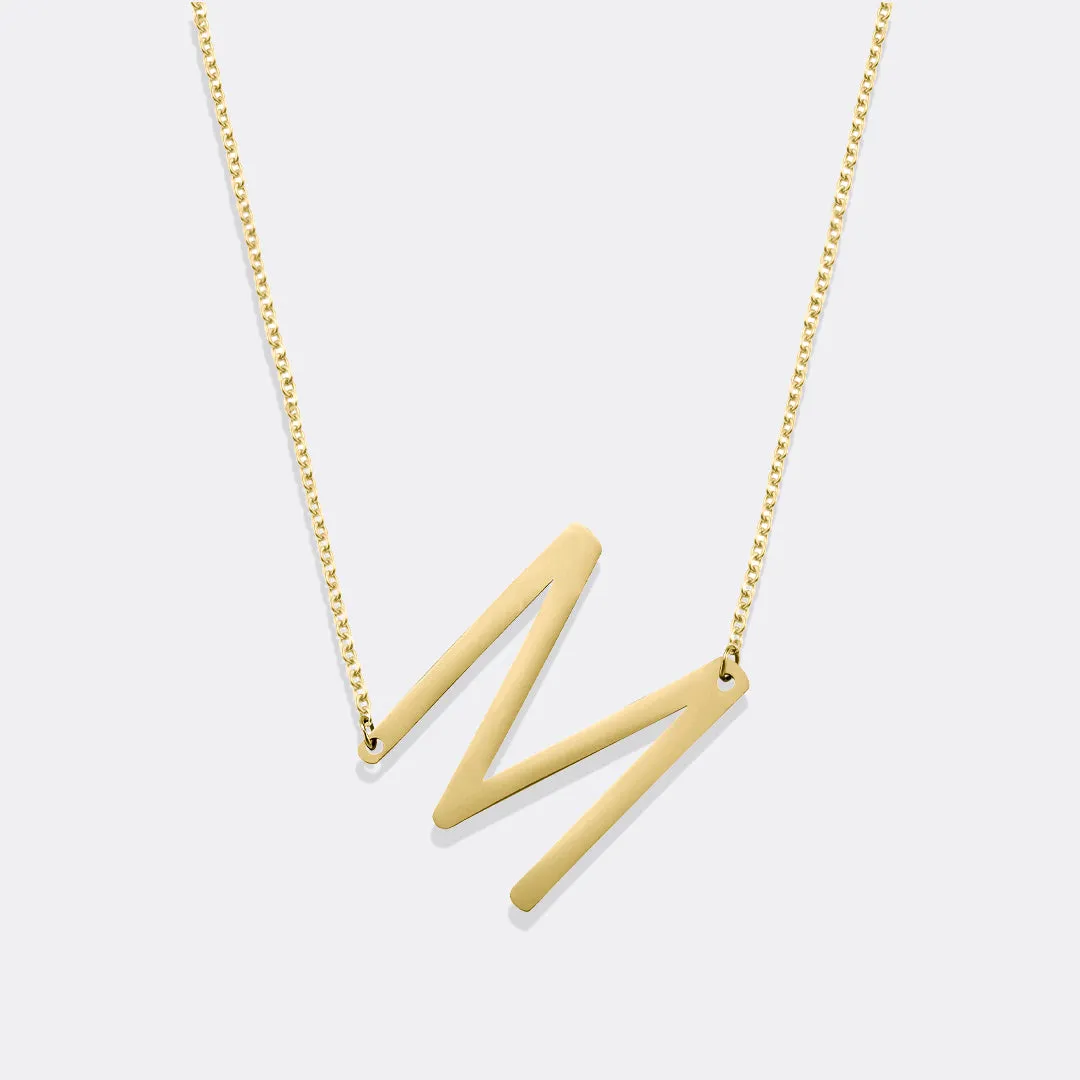 Statement Initial Necklace