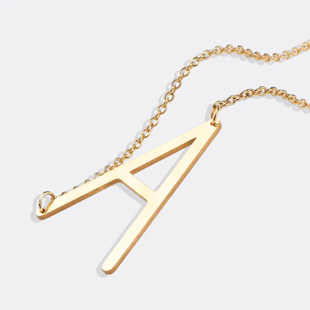 Statement Initial Necklace