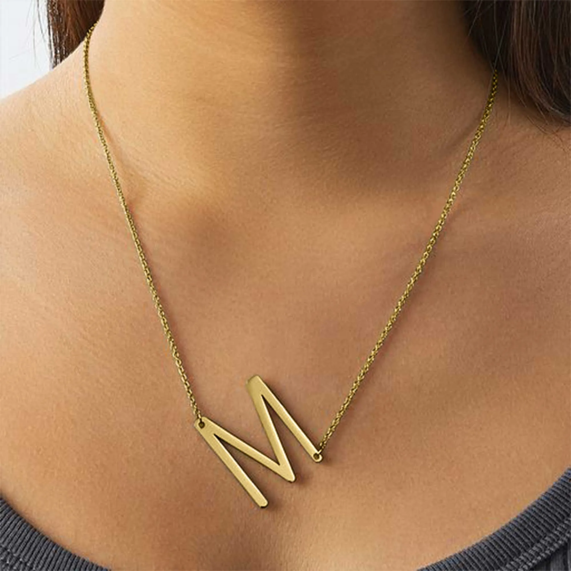 Statement Initial Necklace