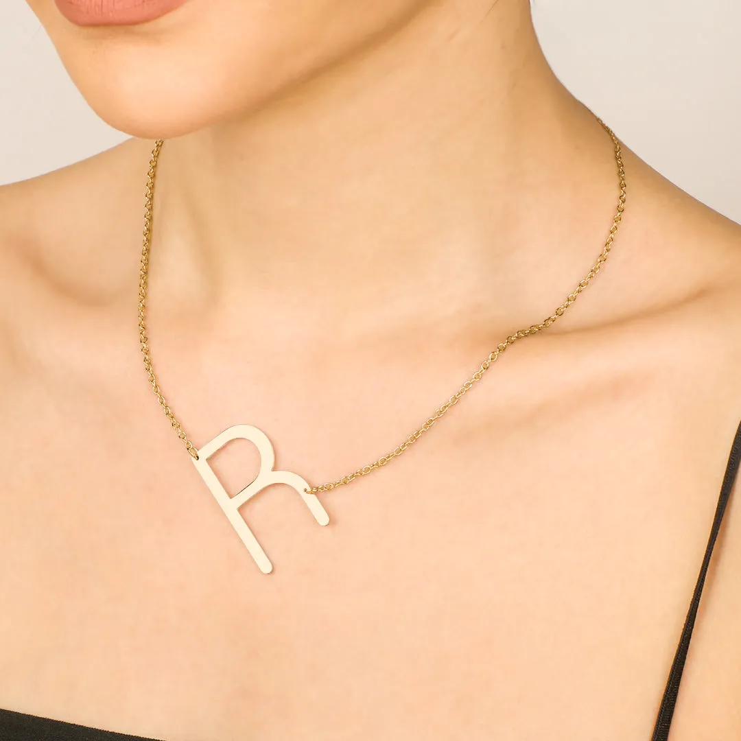 Statement Initial Necklace